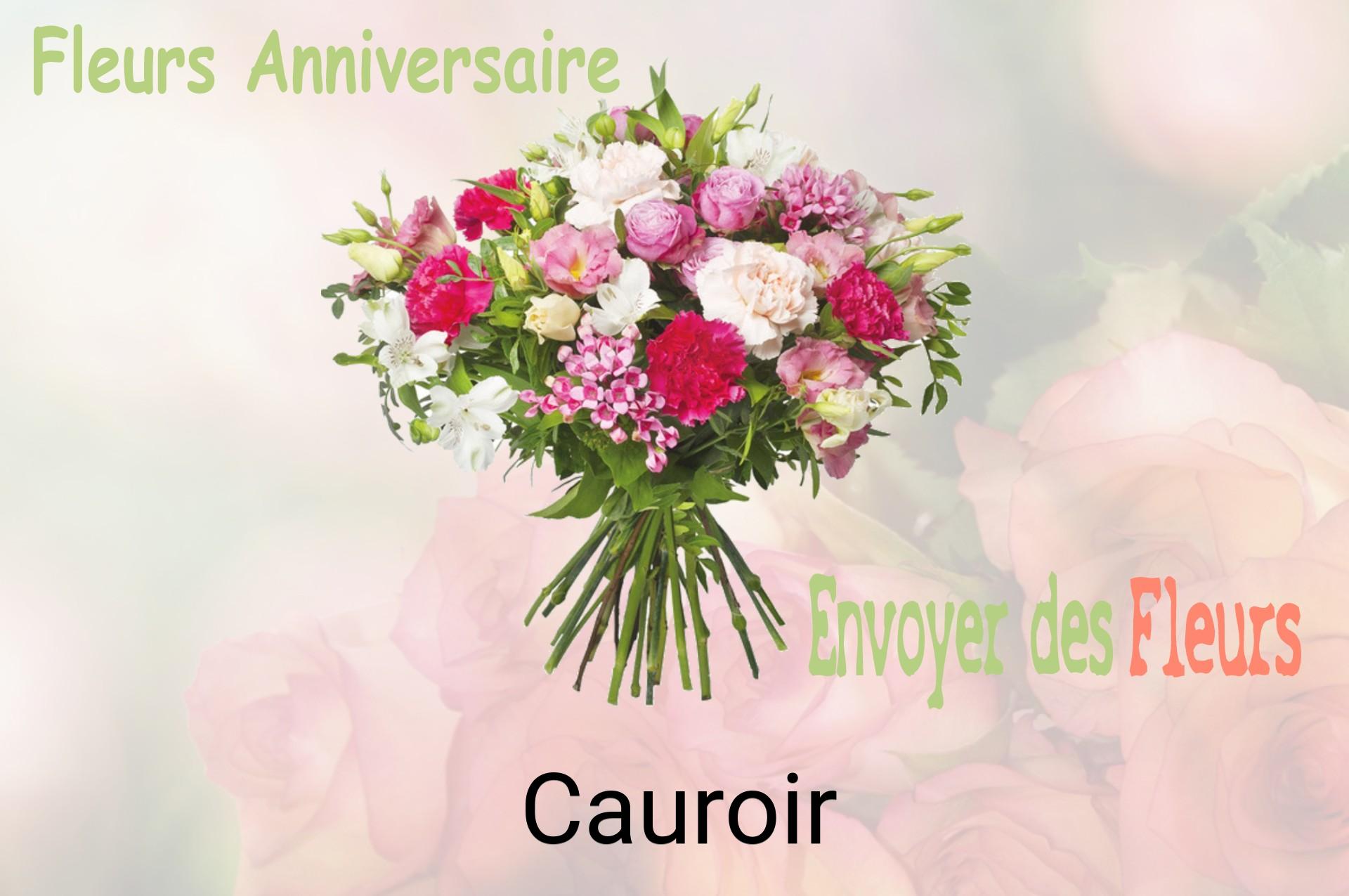 Bouquet de fleurs d’anniversaire livré à Cauroir
